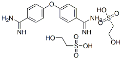 620-90-6,4,4'-oxydibenzamidine bis(2-hydroxyethanesulphonate)