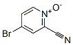62150-44-1,2-Pyridinecarbonitrile,4-bromo-,1-oxide(9CI)