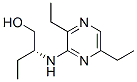 622835-00-1,1-Butanol,2-[(3,6-diethylpyrazinyl)amino]-,(2R)-(9CI)