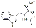 62307-74-8,sodium N-acetyl-DL-tryptophanate