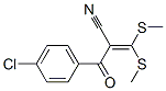 62455-56-5,2-(4-CHLOROBENZOYL)-3,3-DI(METHYLTHIO)ACRYLONITRILE