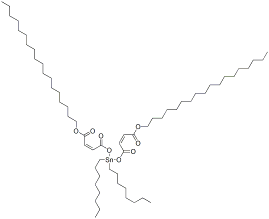 62480-03-9,octadecyl (Z,Z)-6,6-dioctyl-4,8,11-trioxo-5,7,12-trioxa-6-stannatriaconta-2,9-dienoate