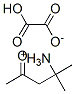625-03-6,1,1-dimethyl-3-oxobutylammonium hydrogen oxalate