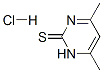 62501-45-5,4,6-dimethyl-1H-pyrimidine-2-thione hydrochloride
