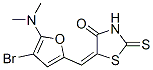 625397-06-0,4-Thiazolidinone,  5-[[4-bromo-5-(dimethylamino)-2-furanyl]methylene]-2-thioxo-