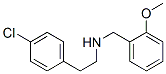 625408-34-6,1-(2-METHOXYBENZYLAMINO)-2-(4-CHLOROPHENYL)ETHANE