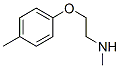 625437-29-8,Ethanamine, N-methyl-2-(4-methylphenoxy)- (9CI)