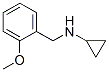 625437-49-2,Benzenemethanamine, N-cyclopropyl-2-methoxy- (9CI)