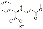 62551-93-3,potassium (R)-alpha-[(3-methoxy-1-methyl-3-oxo-1-propenyl)amino]cyclohexa-1,4-diene-1-acetate