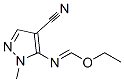 62564-58-3,5-(ethoxymethylideneamino)-1-methyl-pyrazole-4-carbonitrile
