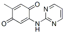 625839-81-8,2,5-Cyclohexadiene-1,4-dione, 2-methyl-5-(2-pyrimidinylamino)- (9CI)