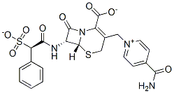 62587-73-9,(6R,7R)-3-[(4-Carbamoylpyridin-1-ium-1-yl)methyl]-8-oxo-7-[[(2R)-2-phenyl-2-sulfoacetyl]amino]-5-thia-1-azabicyclo[4.2.0]oct-2-ene-2-carboxylate