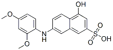 6259-49-0,6-(2,4-dimethoxyanilino)-1-naphthol-3-sulfonic acid