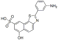 6259-71-8,2-(3-aminophenyl)-6-hydroxynaphtho[2,1-d]thiazole-8-sulfonic acid