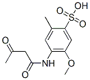 62592-39-6,4-[(1,3-dioxybutyl)amino]-5-methoxy-2-methyl-benzenesulfonic acid