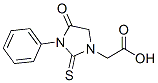 62609-86-3,4-oxo-3-phenyl-2-thioxoimidazolidine-1-acetic acid