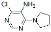 626217-76-3,4-CHLORO-6-PYRROLIDIN-1-YL-PYRIMIDIN-5-YLAMINE
