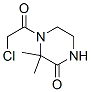626223-67-4,Piperazinone, 4-(chloroacetyl)-3,3-dimethyl- (9CI)