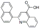 6265-23-2,2-NAPHTHALEN-1-YL-QUINOLINE-4-CARBOXYLIC ACID