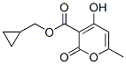 627094-06-8,2H-Pyran-3-carboxylic acid, 4-hydroxy-6-methyl-2-oxo-, cyclopropylmethyl ester (9CI)