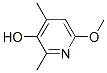 627098-09-3,3-Pyridinol, 6-methoxy-2,4-dimethyl- (9CI)