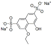 6272-19-1,disodium 4-ethoxy-5-hydroxynaphthalene-2,7-disulphonate