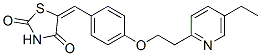 627502-58-3,5-(4-(2-(5-Ethylpyridin-2-yl)ethoxy)benzylidene)thiazolidine-2,4-dione
