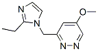 627525-67-1,Pyridazine, 3-[(2-ethyl-1H-imidazol-1-yl)methyl]-5-methoxy- (9CI)