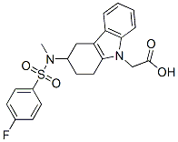 627865-18-3,(+)-3-[[(4-FLUOROPHENYL)SULFONYL]METHYLAMINO]-1,2,3,4-TETRAHYDRO-9H-CARBAZOLE-9-ACETIC ACID