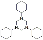 6281-14-7,hexahydro-1,3,5-tricyclohexyl-s-triazine