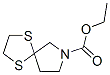 62869-46-9,1,4-DITHIA-7-AZA-SPIRO[4.4]NONANE-7-CARBOXYLIC ACID ETHYL ESTER