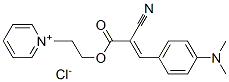 62984-74-1,1-[2-[[2-cyano-3-[4-(dimethylamino)phenyl]-1-oxoallyl]oxy]ethyl]pyridinium chloride