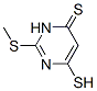 6299-30-5,2-methylsulfanyl-6-sulfanyl-3H-pyrimidine-4-thione