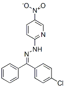6300-91-0,N-[[(4-chlorophenyl)-phenyl-methylidene]amino]-5-nitro-pyridin-2-amine