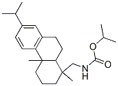 6301-26-4,propan-2-yl N-[(1,4a-dimethyl-7-propan-2-yl-2,3,4,9,10,10a-hexahydroph enanthren-1-yl)methyl]carbamate