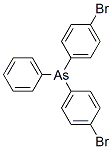 6301-59-3,bis(4-bromophenyl)-phenyl-arsane