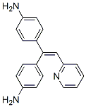 6301-80-0,4-[1-(4-aminophenyl)-2-pyridin-2-yl-ethenyl]aniline