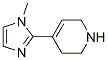 630120-23-9,Pyridine, 1,2,3,6-tetrahydro-4-(1-methyl-1H-imidazol-2-yl)- (9CI)