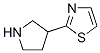 630121-89-0,2-PYRROLIDIN-3-YL-THIAZOLE
