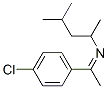 6302-46-1,1-(4-chlorophenyl)-N-(4-methylpentan-2-yl)ethanimine