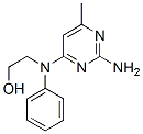 6303-38-4,2-[(2-amino-6-methyl-pyrimidin-4-yl)-phenyl-amino]ethanol