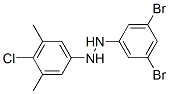 6304-11-6,2-(4-chloro-3,5-dimethyl-phenyl)-1-(3,5-dibromophenyl)hydrazine