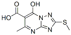 63059-40-5,7-hydroxy-5-methyl-2-(methylthio)-1,2,4-triazolo[1,5-a]pyrimidine-6-carboxylic acid