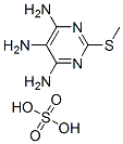 6306-00-9,2-methylsulfanylpyrimidine-4,5,6-triamine, sulfuric acid