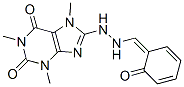 6306-69-0,1,3,7-trimethyl-8-[2-[(E)-(6-oxo-1-cyclohexa-2,4-dienylidene)methyl]hy drazinyl]purine-2,6-dione