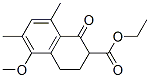 6307-26-2,ethyl 5-methoxy-6,8-dimethyl-1-oxo-tetralin-2-carboxylate