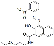 63074-58-8,N-(3-ethoxypropyl)-3-hydroxy-4-[(2-nitrophenyl)azo]naphthalene-2-carboxamide
