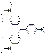 6310-61-8,2-chloro-4-[(3-chloro-4-diethylamino-phenyl)-(4-dimethylaminophenyl)me thyl]-N,N-diethyl-aniline