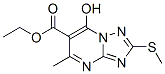 63123-21-7,ethyl 7-hydroxy-5-methyl-2(methylthio)-1,2,4-triazolo[1,5-a]pyrimidine-6-carboxylate
