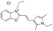 63149-22-4,3-ethyl-2-[2-(1-ethyl-2,5-dimethyl-1H-pyrrol-3-yl)vinyl]benzoxazolium chloride